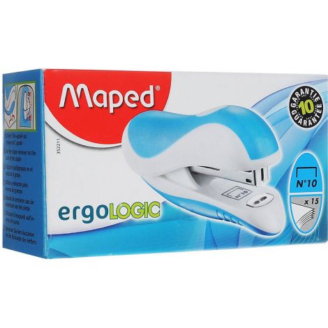 Zszywacz Maped Ergologic Mini Pocket, 15 kartek, 3 kolory - 4